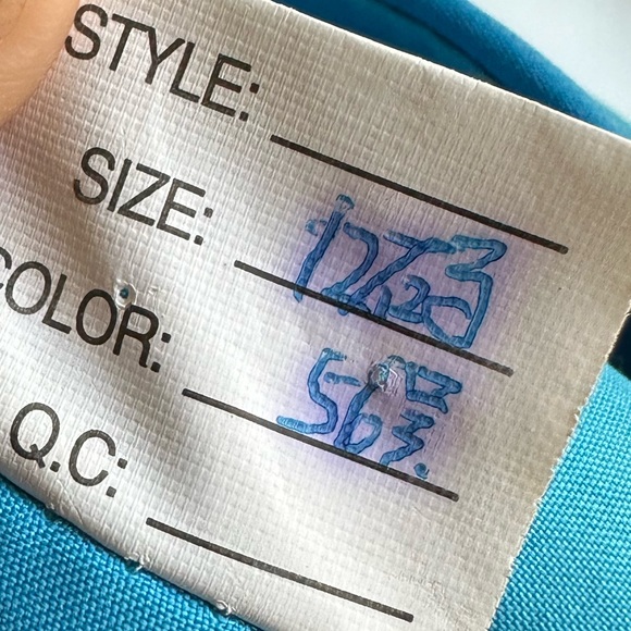 One Shoulder Corset Back Evening Gown/Formal Dress | Turquoise/Blue w/ Sequins - Picture 13 of 16